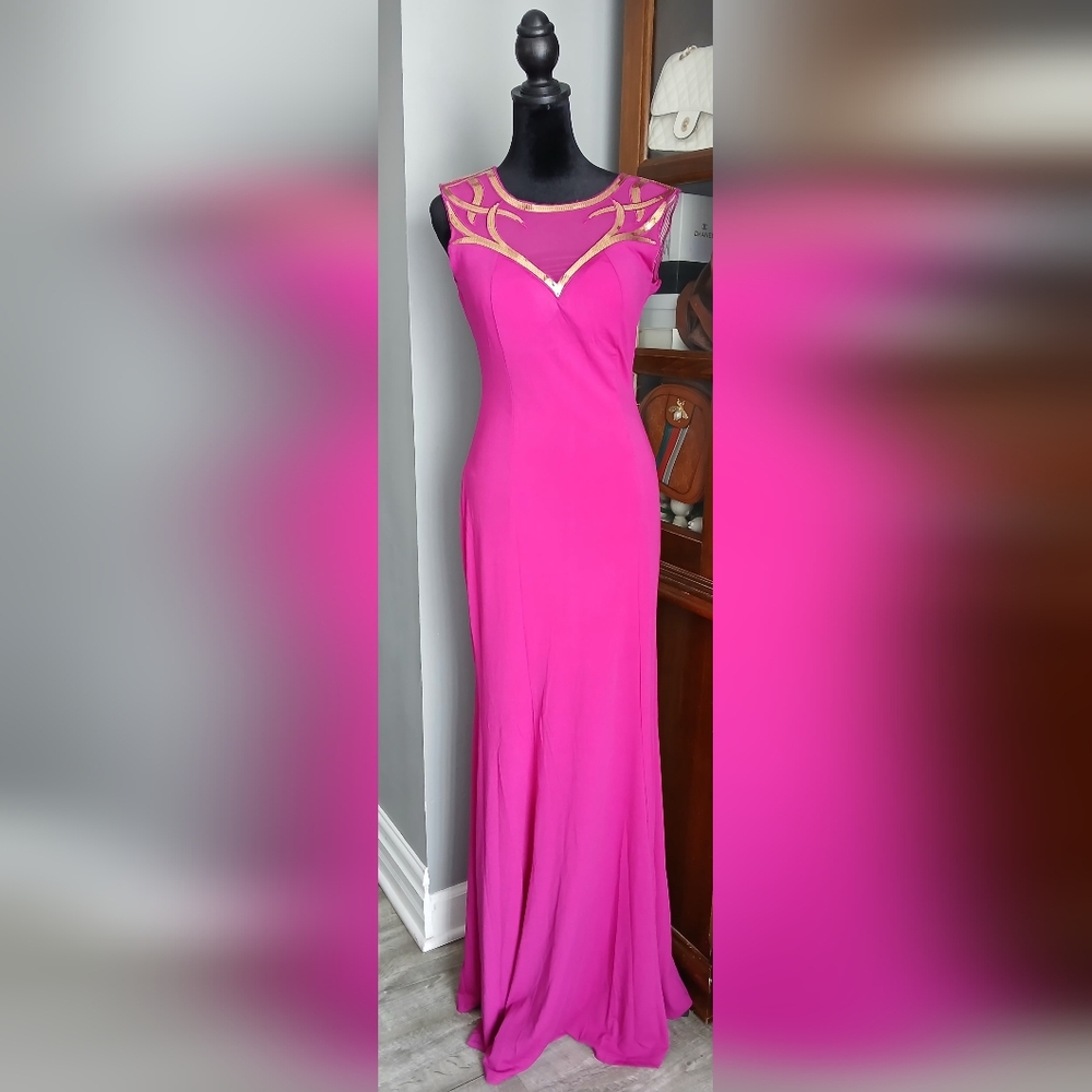 Bright Hot Pink Dress